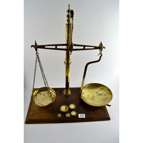 226 - W & T Avery Weighing Scales & Weights