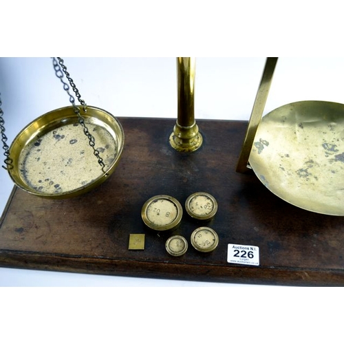 226 - W & T Avery Weighing Scales & Weights