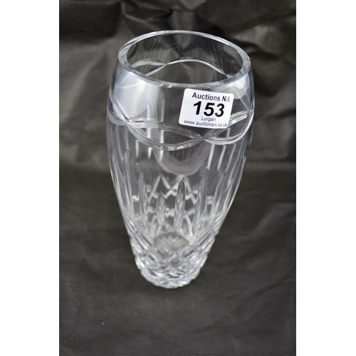 153 - Tyrone Crystal Vase