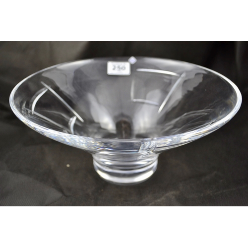 250 - Tyrone Crystal Cubis Bowl