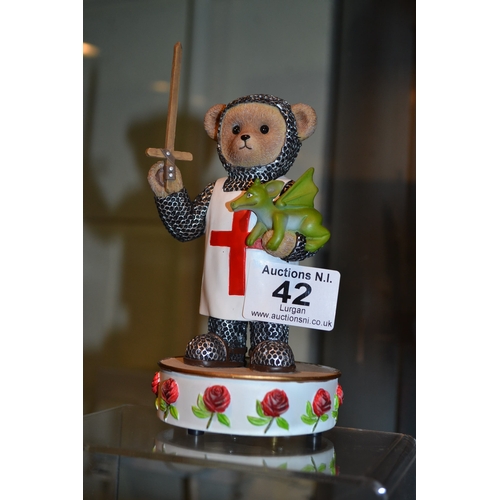 42 - George Sculpture no 492 in the Rule Bear'tannia Collection - Musical