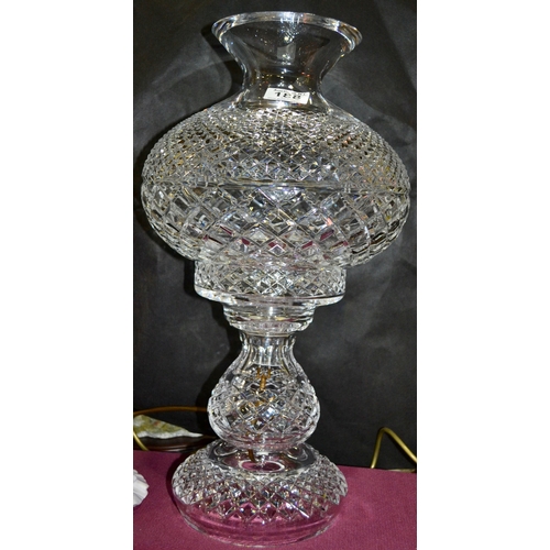 188 - Large Waterford Crystal Inishmore Lamp - Appx 19