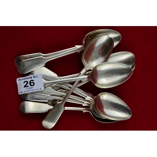 26 - Collection of Spoons Marked Athenian Silver JB&S