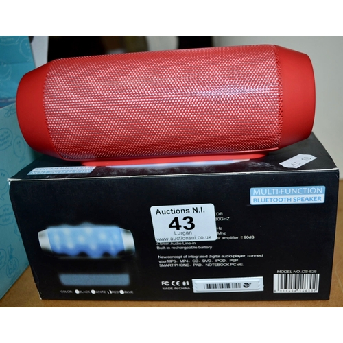 43 - LED Multi Function Speaker