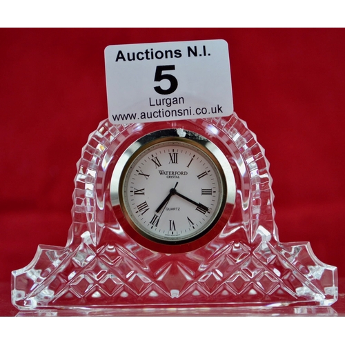 5 - Waterford Crystal Clock