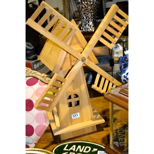 313 - Wooden Windmill