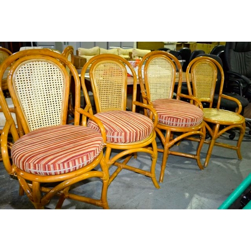 284B - Rattan Armchair x 4