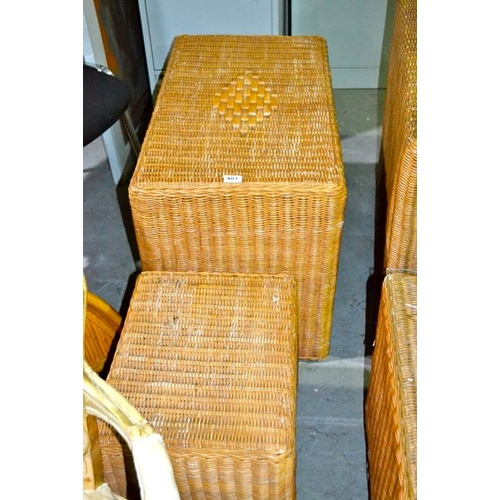 401 - Rattan Table x 2