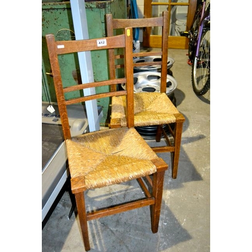 412 - Vintage Chair x 2