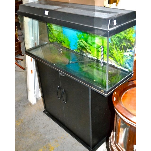 539 - Large Fish Tank on Plinth