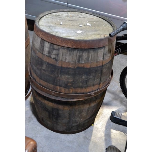 465 - Oak Whiskey Barrel