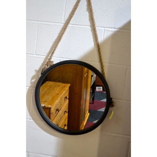 486 - Circular Mirror on Rope