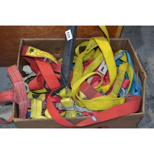 572 - Box of Scaffolding Straps