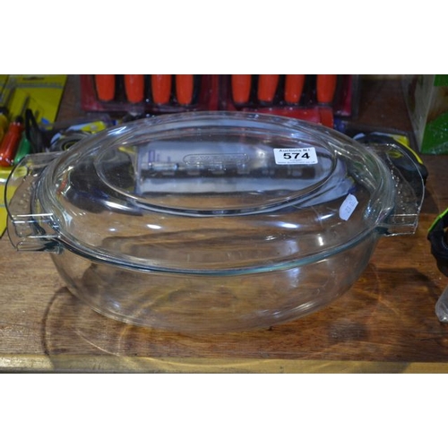 574 - Pyrex Casserole Dish