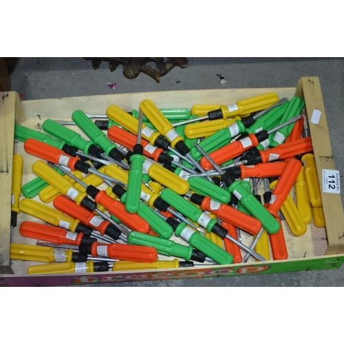 112 - Box of Screwdrivers