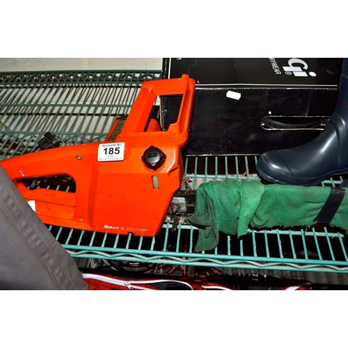 185 - Black & Decker Chainsaw - As Seen