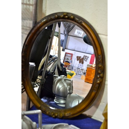 193 - Oval Mirror