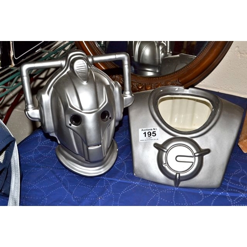 195 - Doctor Who CyberMan Cookie Jar