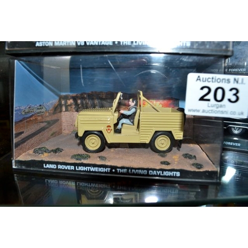 203 - 007 Model - Land Rover Lightweight - The Living Daylights