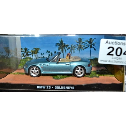 204 - 007 Model - BMW Z3 - Goldeneye