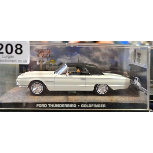 208 - 007 Model - Ford Thunderbird - Goldfinger