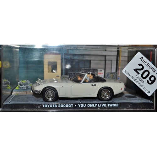 209 - 007 Model - Toyota 2000GT - You Only Live Twice