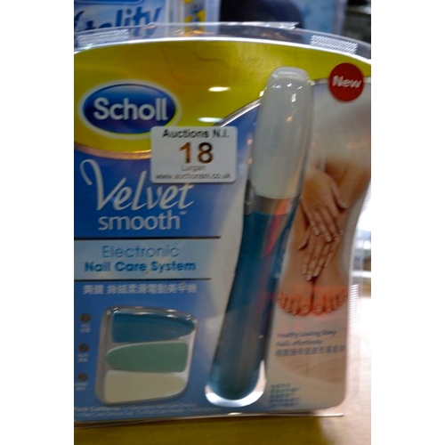 18 - Scholl Velvet Smooth Nail Care System