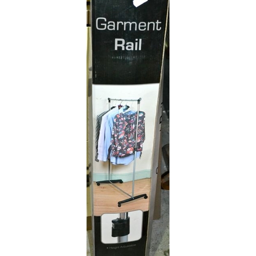 37 - Garment Rail x 2 - 1 Boxed