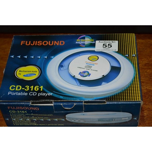 55 - Fujisound POrtable CD player