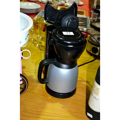 71 - Black Jug Coffee Maker