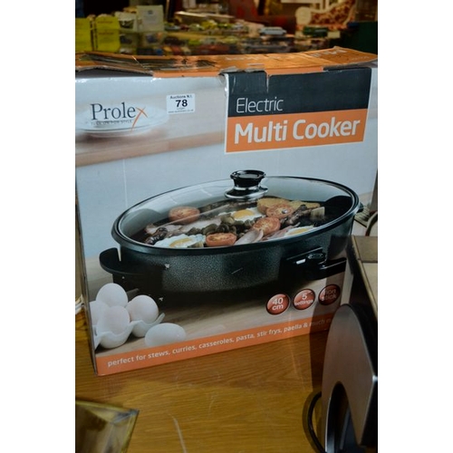 78 - Prolex Electric Multi Cooker