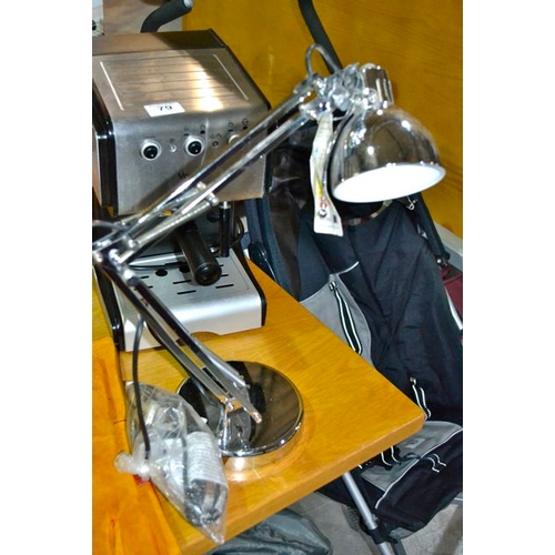 81 - Chrome Adjustable Desk Lamp