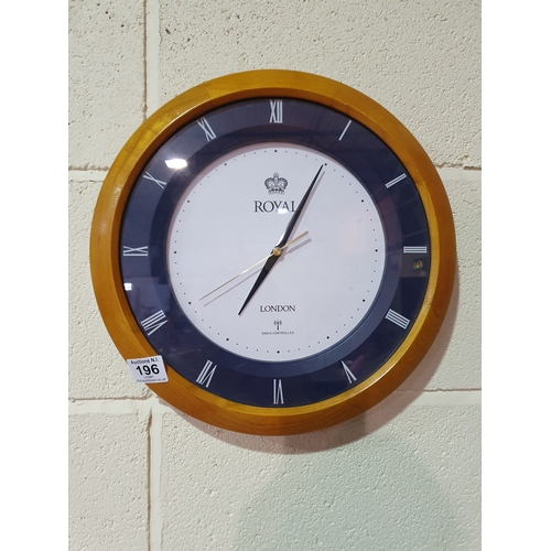 196 - Royal London Radio Controlled Clock