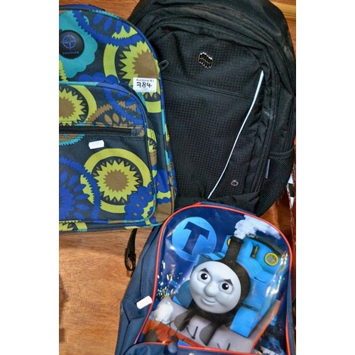 784 - Schoolbag x 3