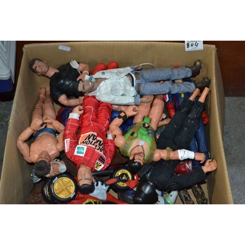 804 - Box of Action Men