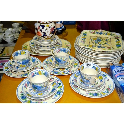 120 - Large Collection of Masons - Part Tea/Dinner Service