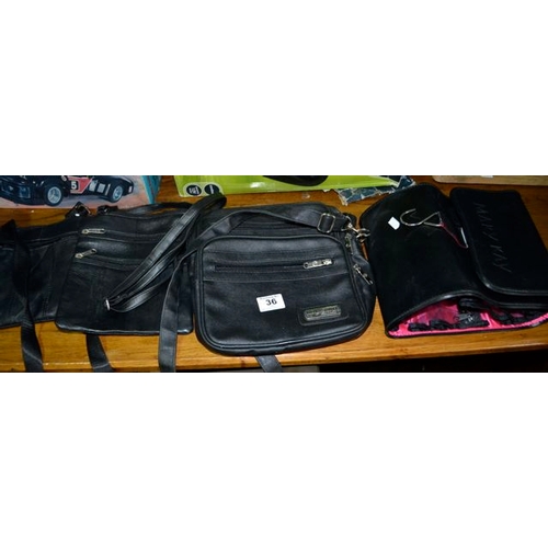 36 - Black Bag x 4