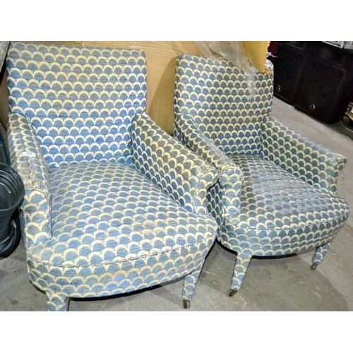 57 - Pair of Vintage Armchairs