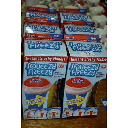 73 - Squeeze Freezy Cup x 6