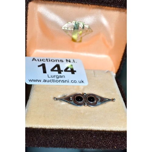 144 - Silver Broach