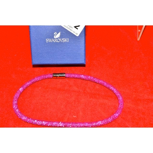 172 - Purple Swarovski Bracelet