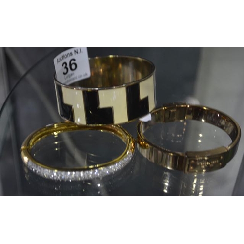 36 - 3 Dress Bangles