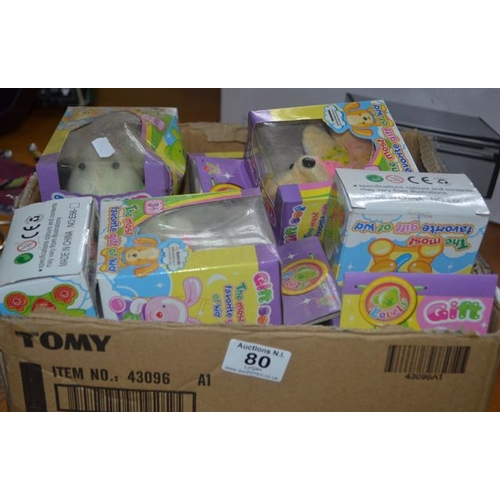 80 - Lot of Boxed Teddies