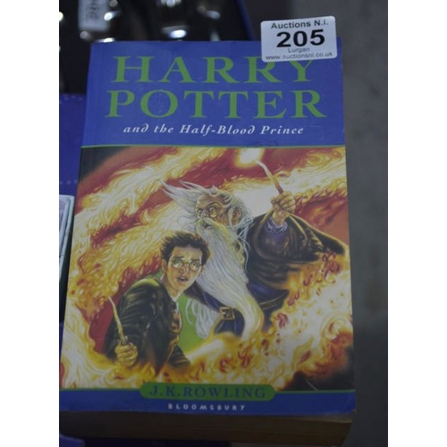 205 - Harry Potter & The Half Blood Prince 1st Edition