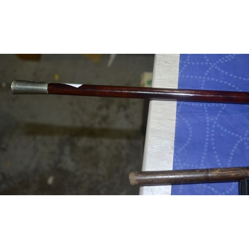 209 - Swagger Stick with BB Sure Stedfast Emblem