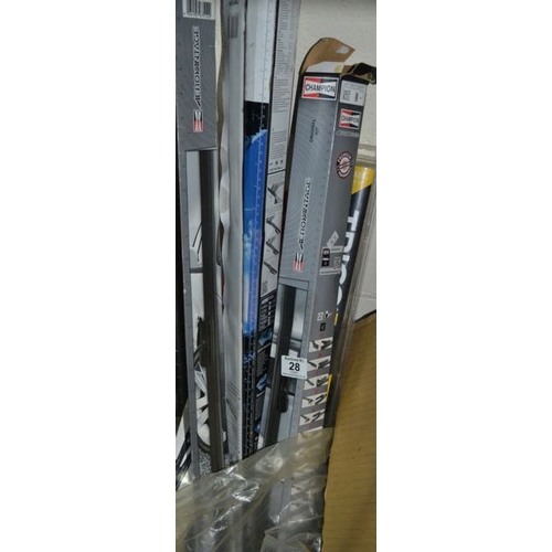 28 - Lot of Wipers/Blades