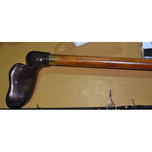 306 - Classic Canes Walking Stick with Grip Handle