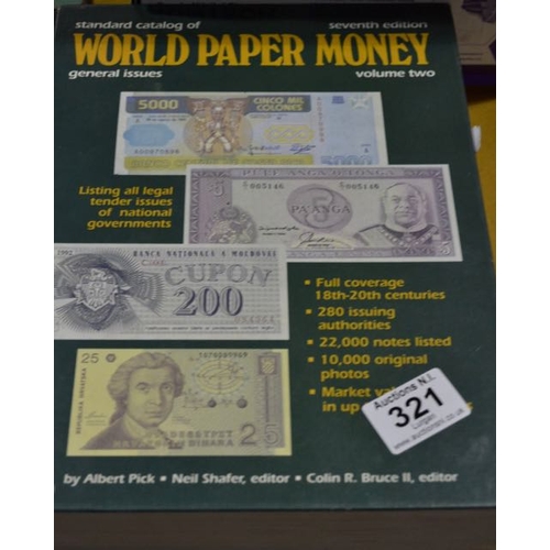 321 - World Paper Money 7th Edition