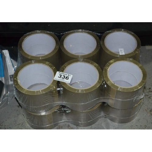 336 - 2x6 Brown Parcel Tape