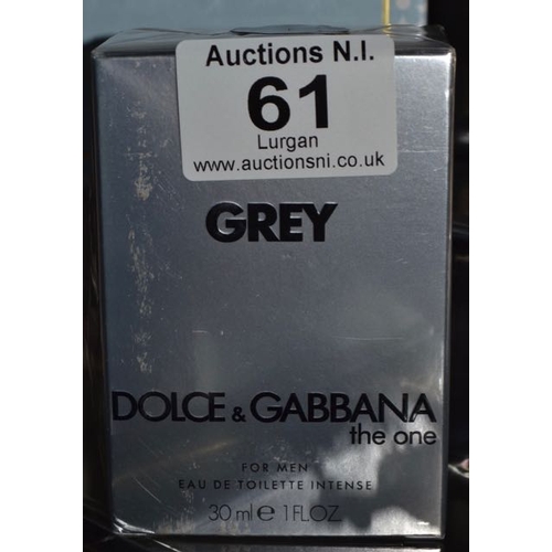 61 - Dolce & Gabbana The One Grey 30ml